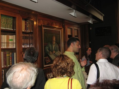 2007. En la Reial Acadèmia Espanyola.
