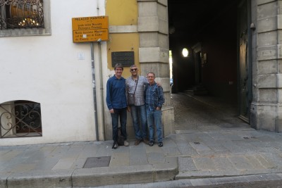 Al palazzo Mantica