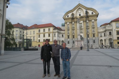 El Quinto Regimiento arriba a Ljubljana