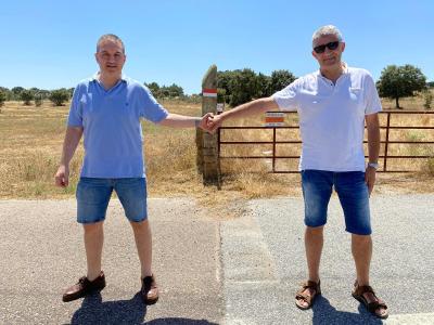 A La Alamedilla amb Jairo J. García