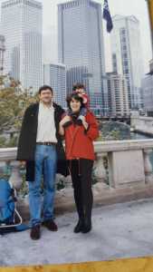 De profe visitant, tardor de 1996. Chicago